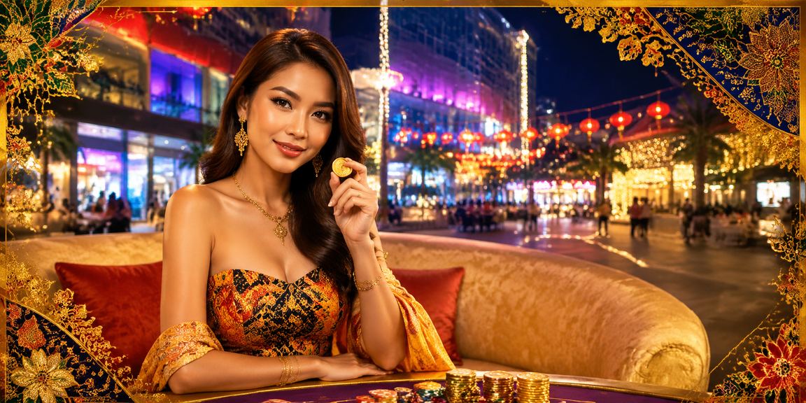 Pemain Johor Bahru berpakaian batik bermain Baccarat permainan meja t500 dalam talian