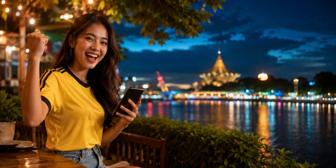 Pengguna Kuching menyediakan telefon Android untuk memasang aplikasi t500